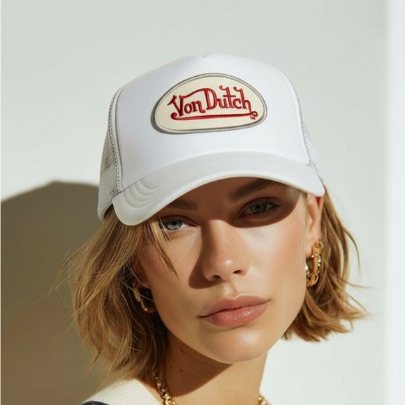Von Dutch Other - COPY - COPY - Von Dutch trucker hat snap back brand new vintage
